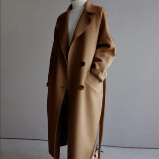 Elowen | Elegant Long Winter Coat for Women