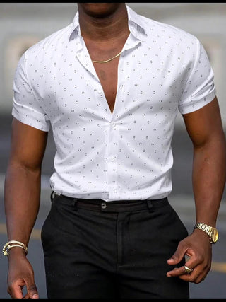 Aaron | Summer Shirt with Print