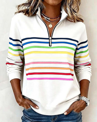 Riley™ | Colorful Stripe Sweater