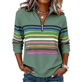 Riley™ | Colorful Stripe Sweater