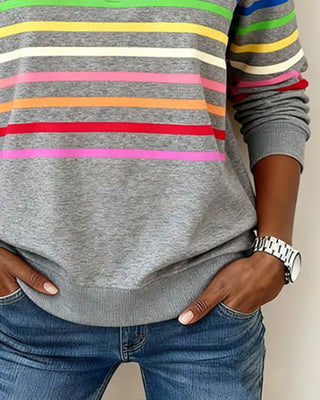 Riley™ | Colorful Stripe Sweater