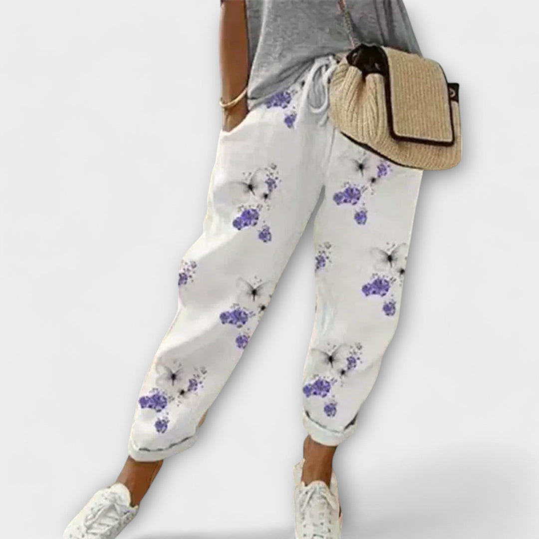 Aria™ Comfortable Cotton-Linen Trousers
