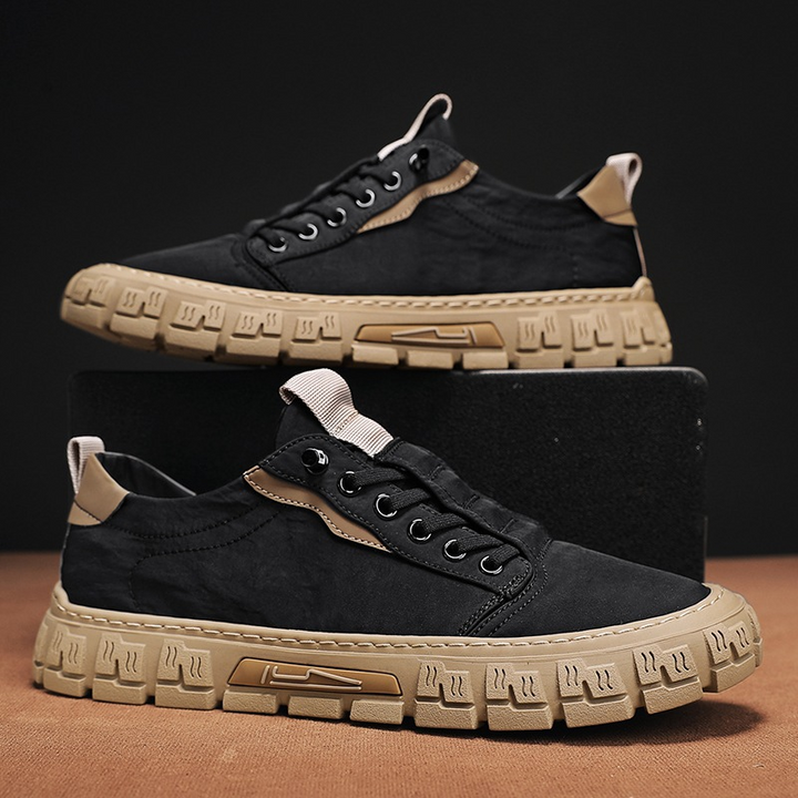Reuben - Classic Everyday Lace-Up Sneakers | By Julian & Claire Toronto