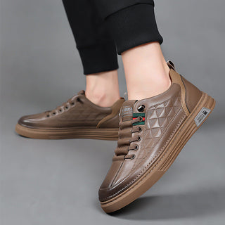 Ulric - Classic Leather Comfort Sneakers | By Julian & Claire Toronto