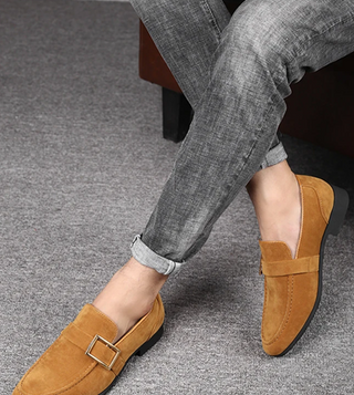 Suede Signature Loafers