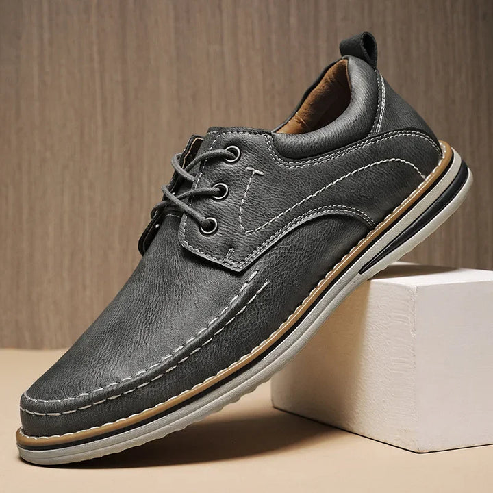 Alvin - Classic Leather Lace-Up Shoes | By Julian & Claire Toronto