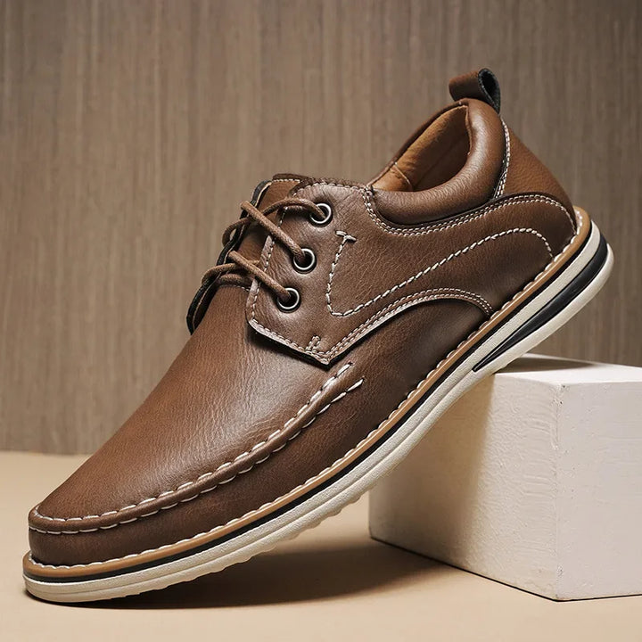 Alvin - Classic Leather Lace-Up Shoes | By Julian & Claire Toronto