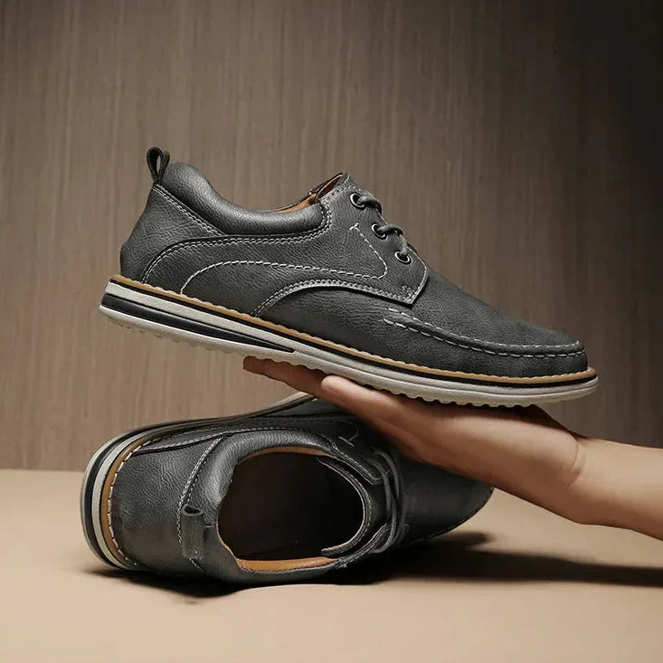 Alvin - Classic Leather Lace-Up Shoes | By Julian & Claire Toronto