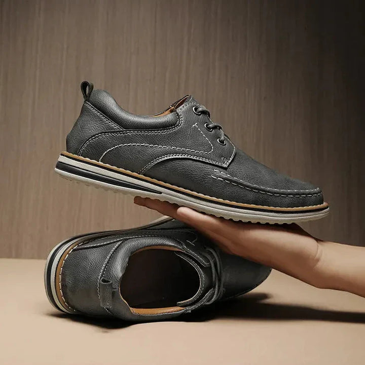 Alvin - Classic Leather Lace-Up Shoes | By Julian & Claire Toronto