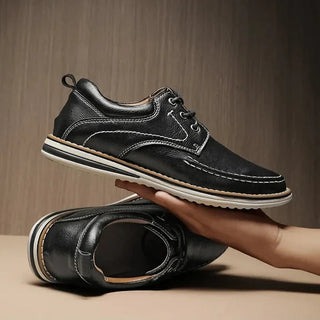Alvin - Classic Leather Lace-Up Shoes | By Julian & Claire Toronto