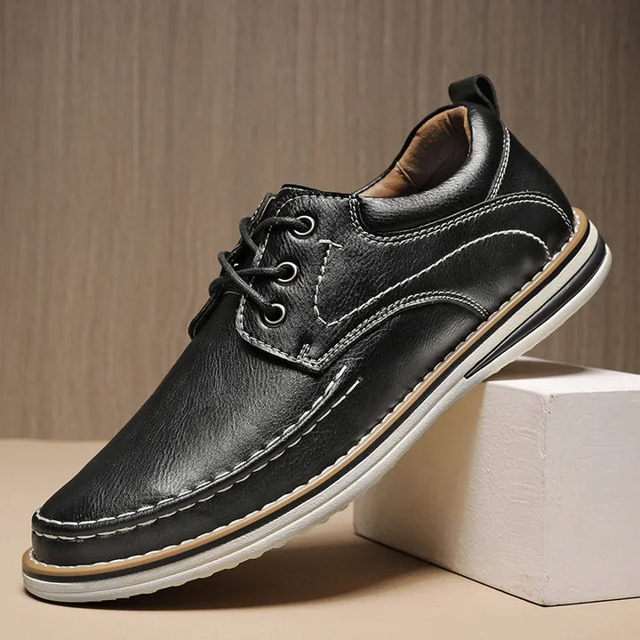 Alvin - Classic Leather Lace-Up Shoes | By Julian & Claire Toronto