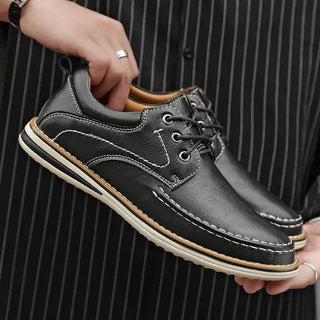Alvin - Classic Leather Lace-Up Shoes | By Julian & Claire Toronto