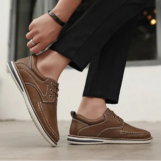 Alvin - Classic Leather Lace-Up Shoes | By Julian & Claire Toronto