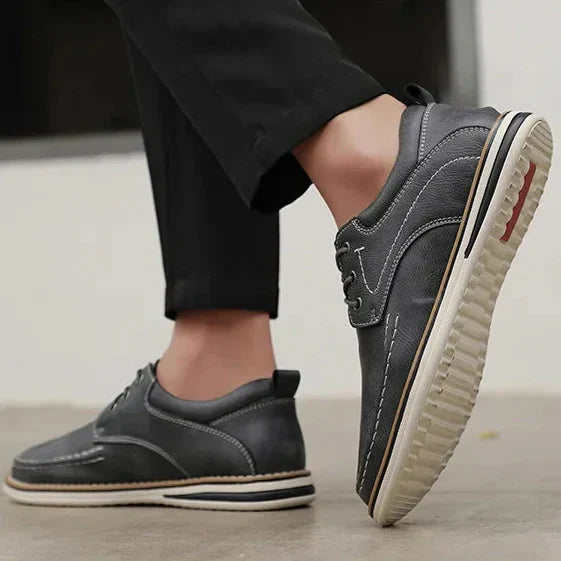 Alvin - Classic Leather Lace-Up Shoes | By Julian & Claire Toronto