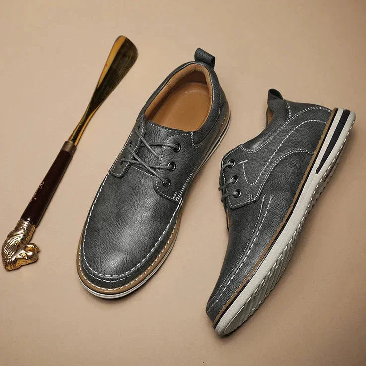 Alvin - Classic Leather Lace-Up Shoes | By Julian & Claire Toronto