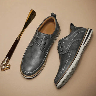 Alvin - Classic Leather Lace-Up Shoes | By Julian & Claire Toronto