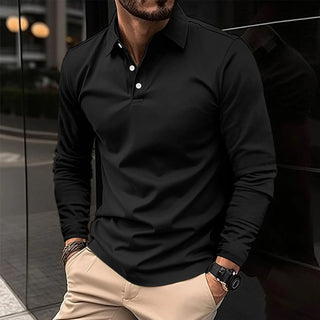 Luca | Classic Long Sleeve Polo
