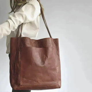 Pamela | Classic Vegan Leather Tote